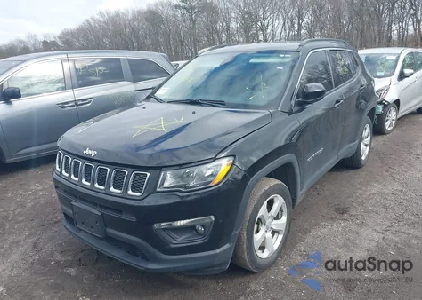 2021 Jeep Compass Latitude 4X4 из США, поврежденный, VIN 3C4NJDBB6MT540616